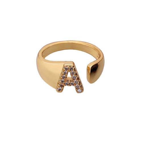 Bague Bijoux Lettre