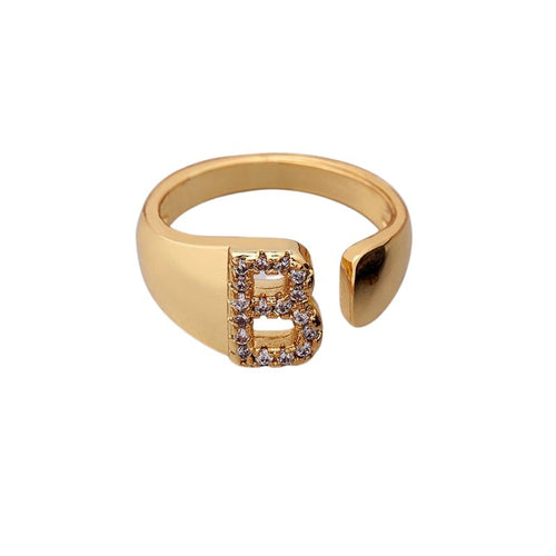 Bague Bijoux Lettre b