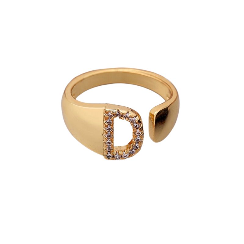 Bague Bijoux Lettre d