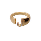 Bague Bijoux Lettre j