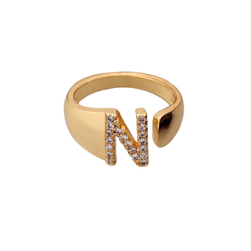 Bague Bijoux Lettre n