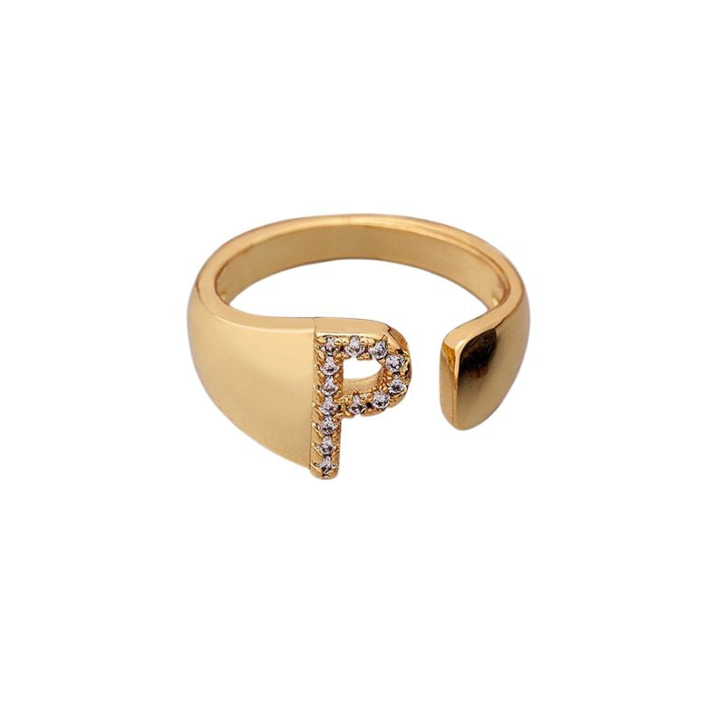 Bague Bijoux Lettre p