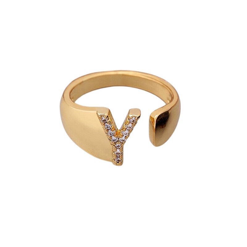 Bague Bijoux Lettre y