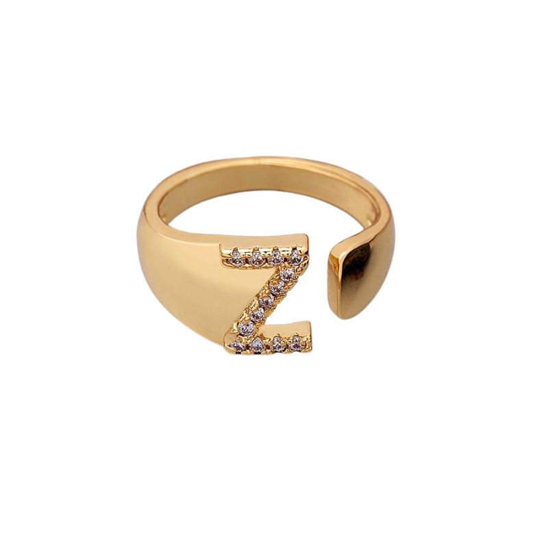 Bague Bijoux Lettre z