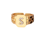Bague Chevalière Homme Lettre s