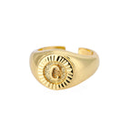Bague Chevalière Initiale c