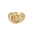 Bague Chevalière Initiale l