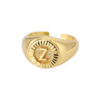 Bague Chevalière Initiale z
