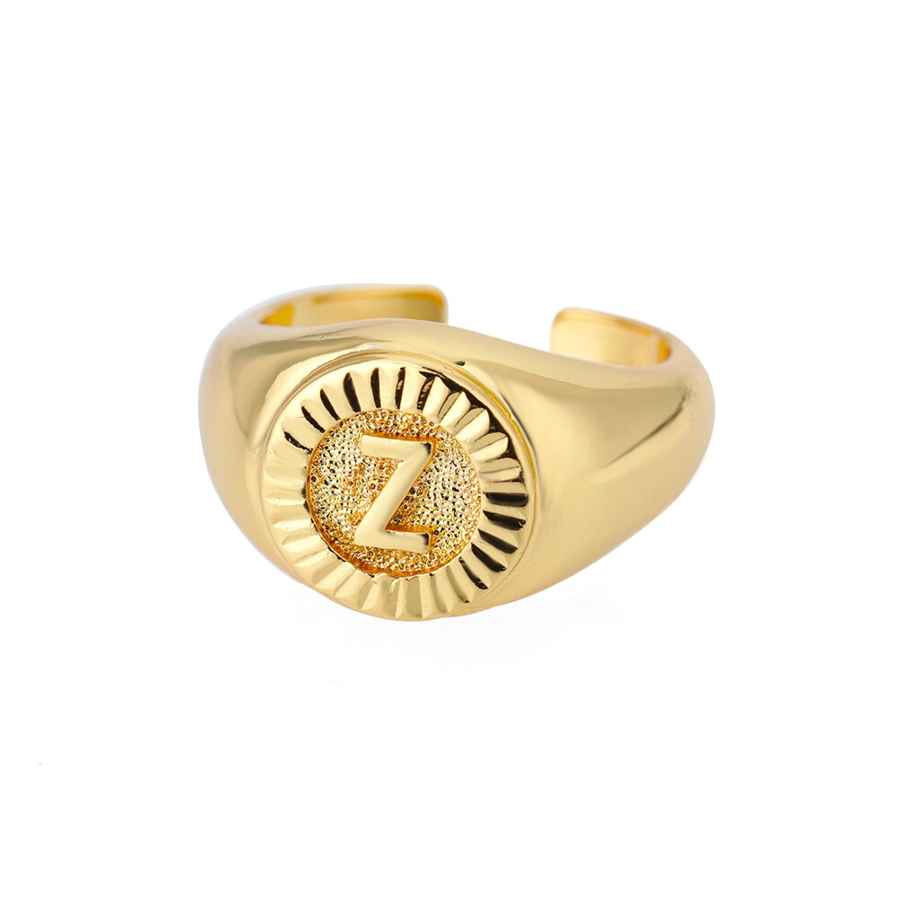 Bague Chevalière Initiale z