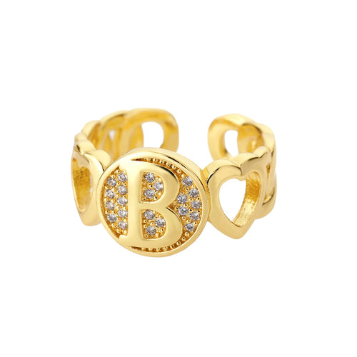 Bague Initiale Famille b