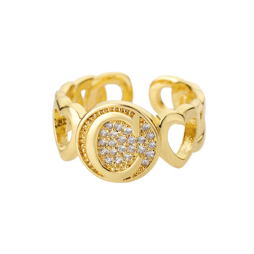 Bague Initiale Famille c