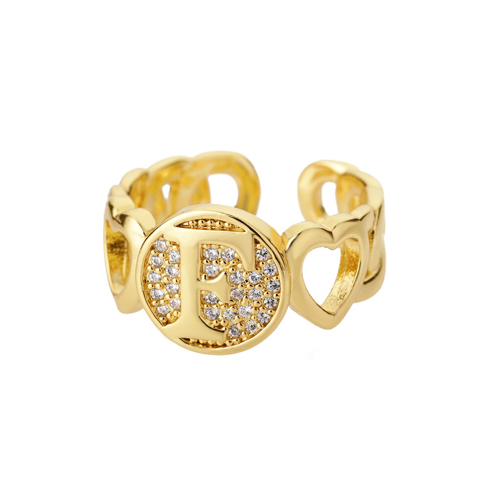 Bague Initiale Famille f