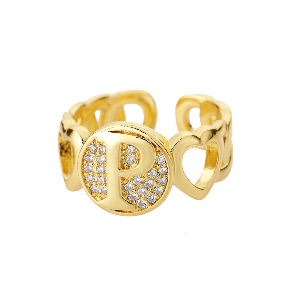 Bague Initiale Famille p