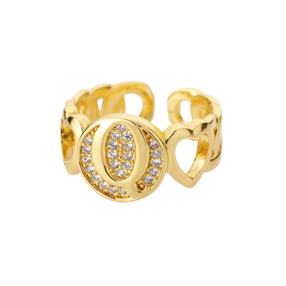 Bague Initiale Famille q