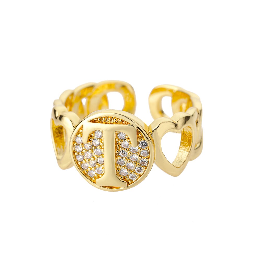 Bague Initiale Famille t