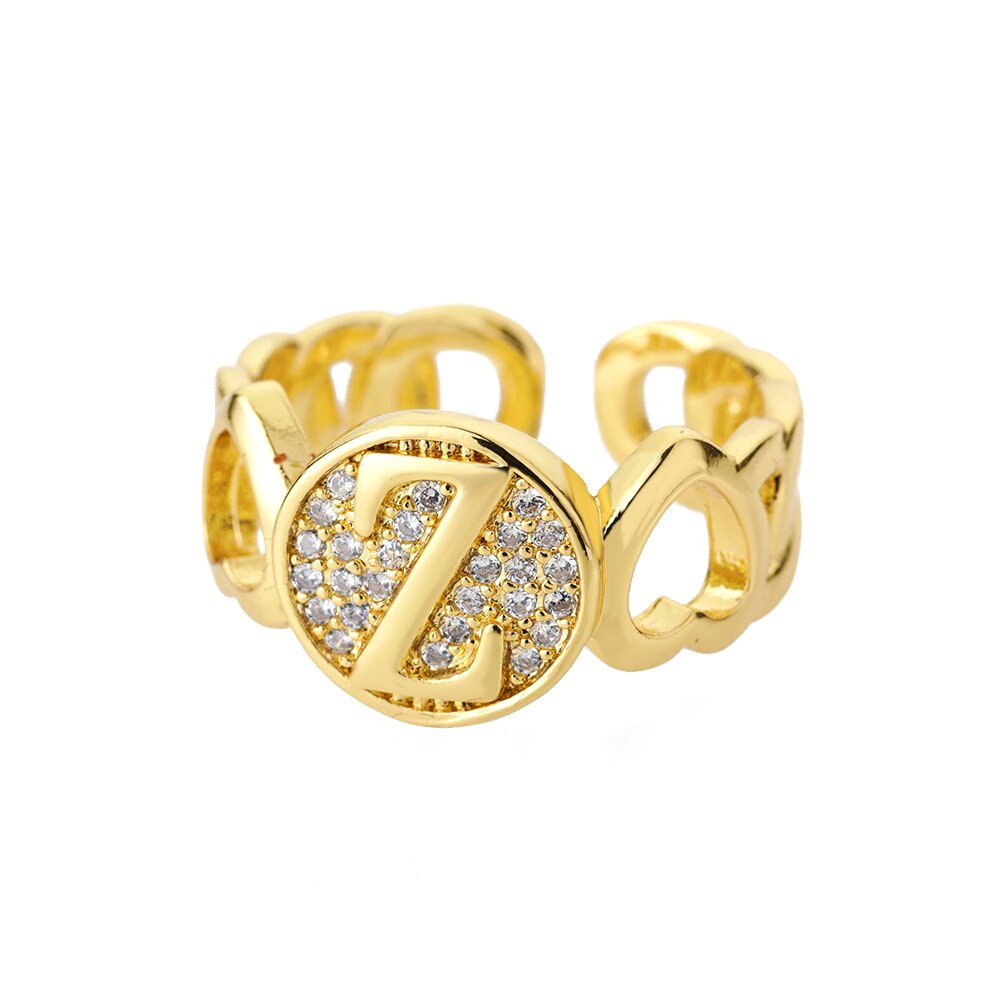Bague Initiale Famille z