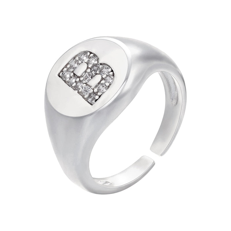 Bague Initiale Homme b