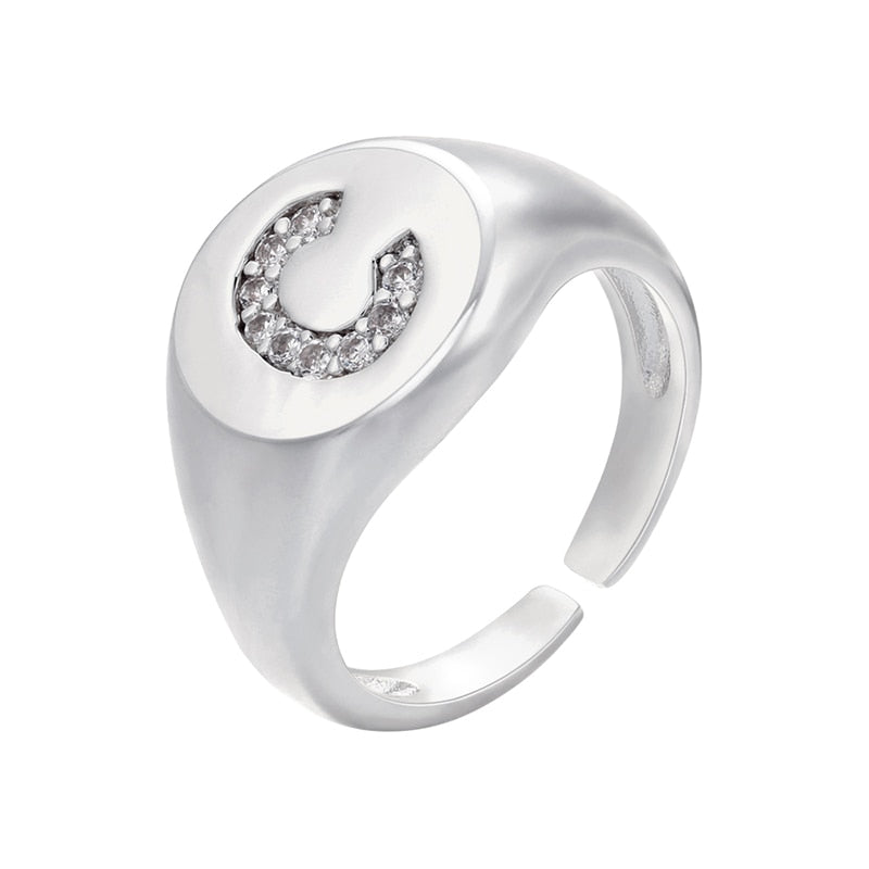 Bague Initiale Homme c