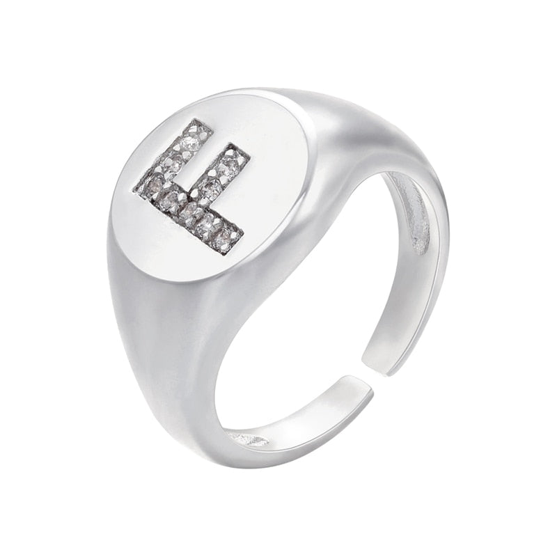 Bague Initiale Homme f