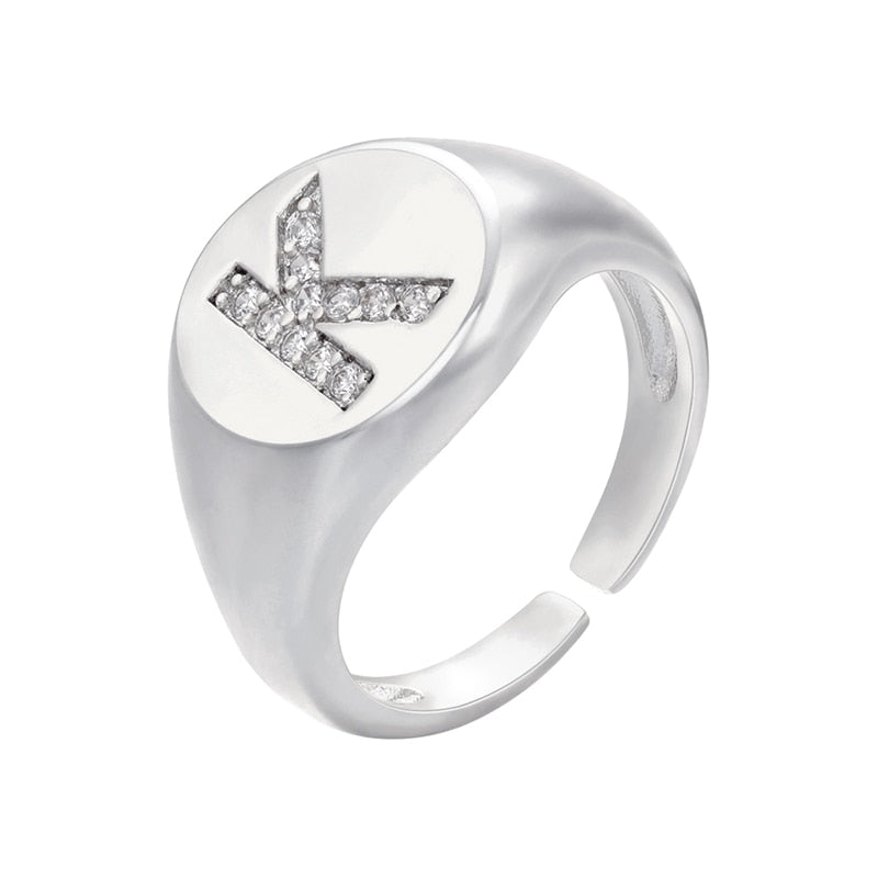 Bague Initiale Homme k