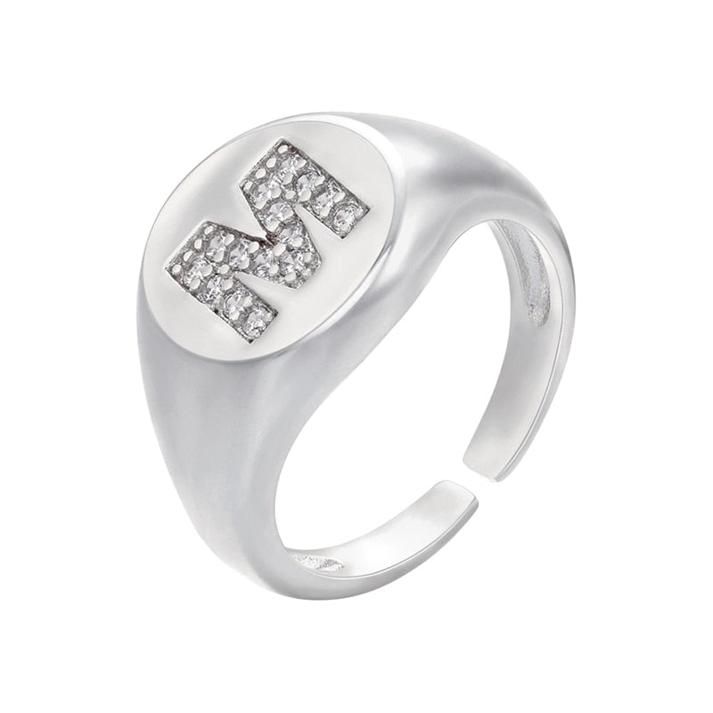 Bague Initiale Homme m