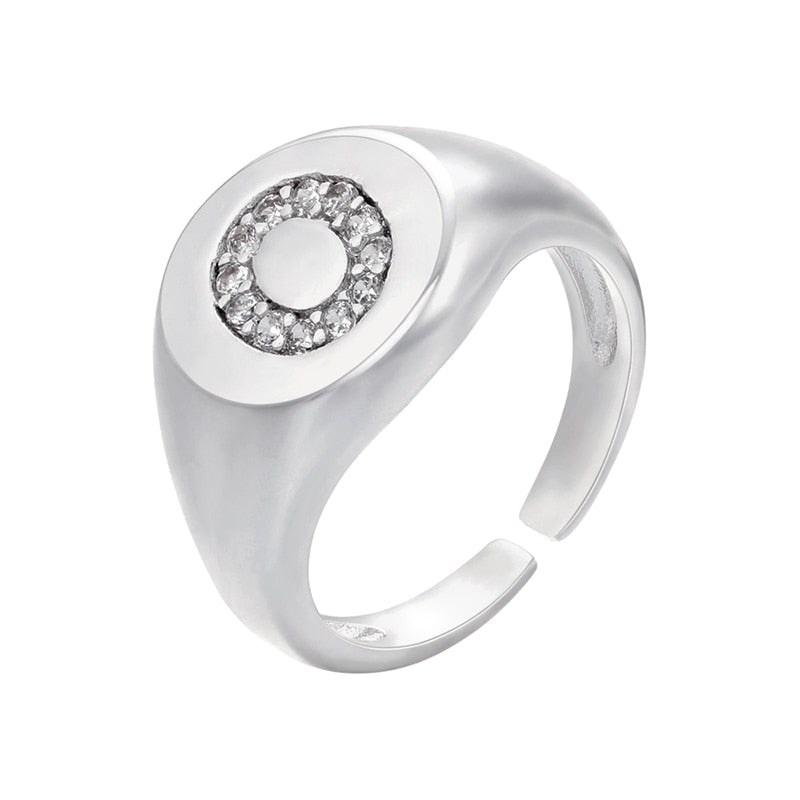 Bague Initiale Homme o