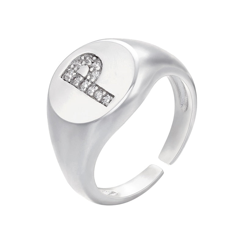 Bague Initiale Homme p