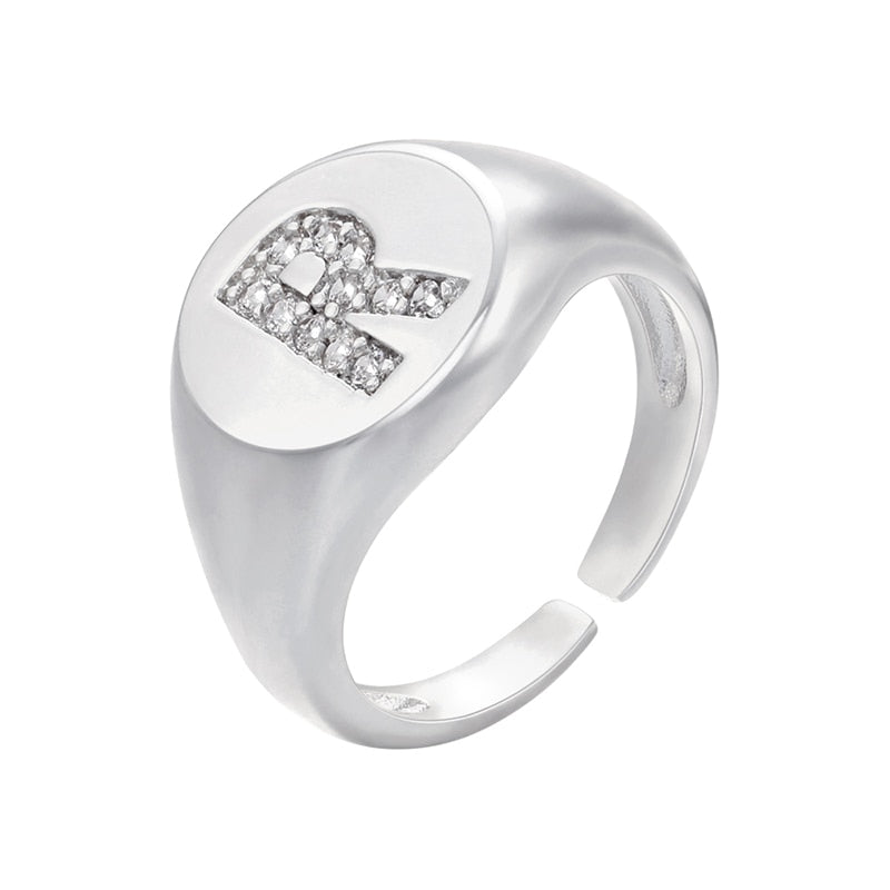 Bague Initiale Homme r