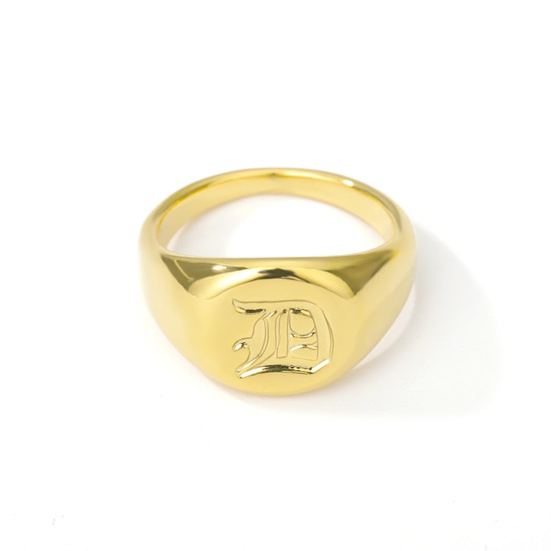 bague initiale or d