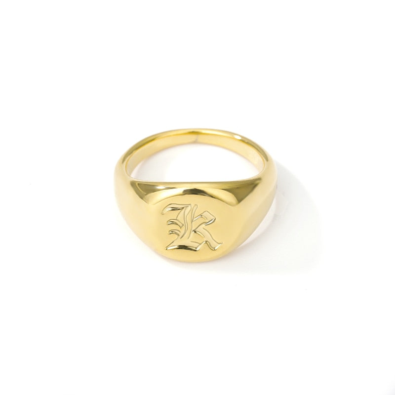 bague initiale or k