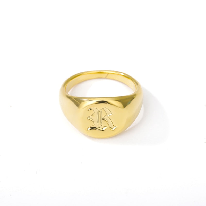 bague initiale or r