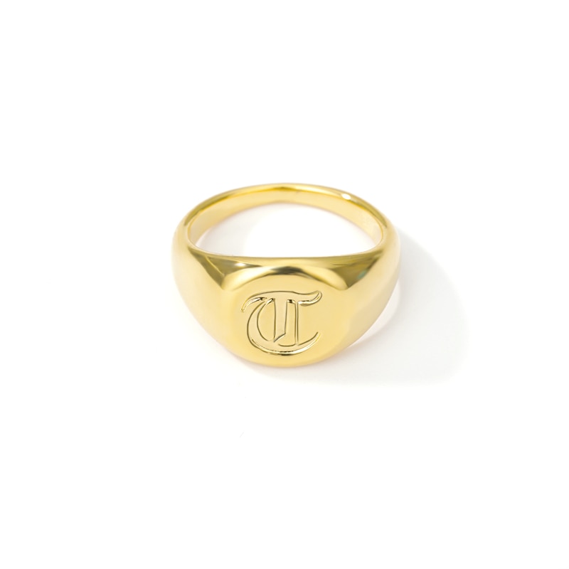 bague initiale or t