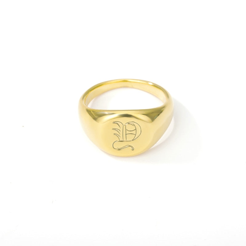 bague initiale or y
