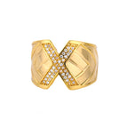 Bague Lettre Alphabet x
