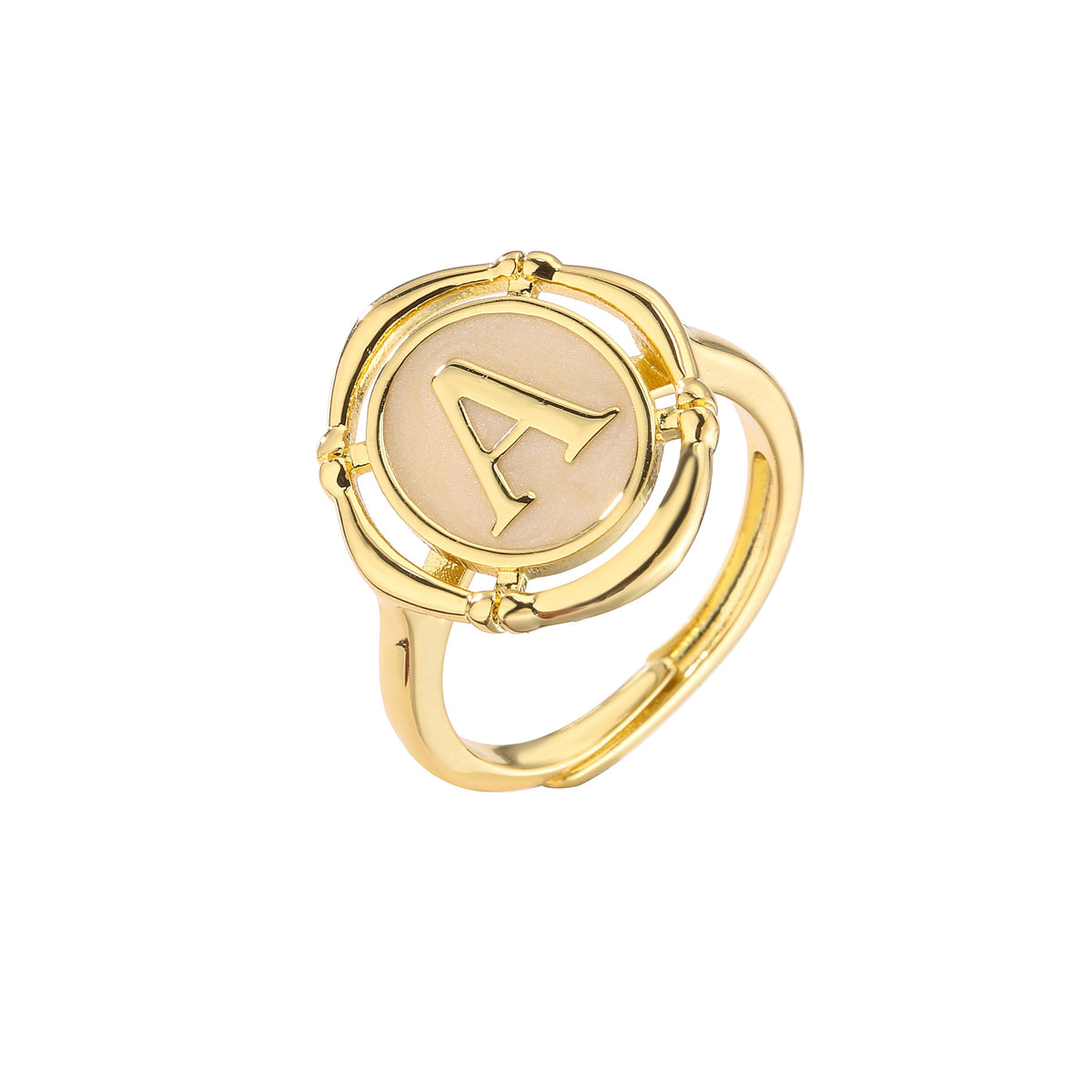 Bague Personnalisée Initiale