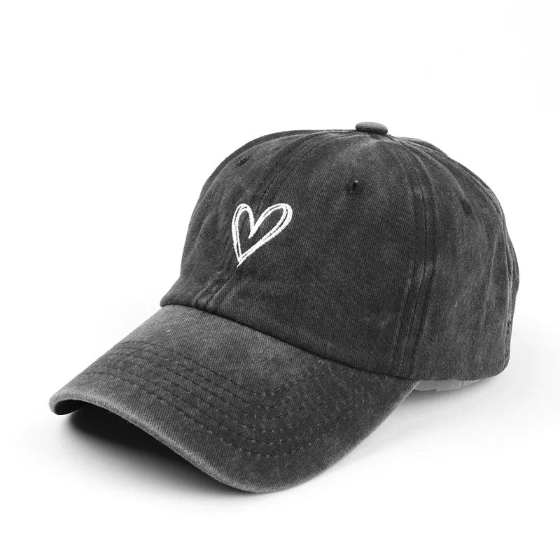 Casquette Amour Noir