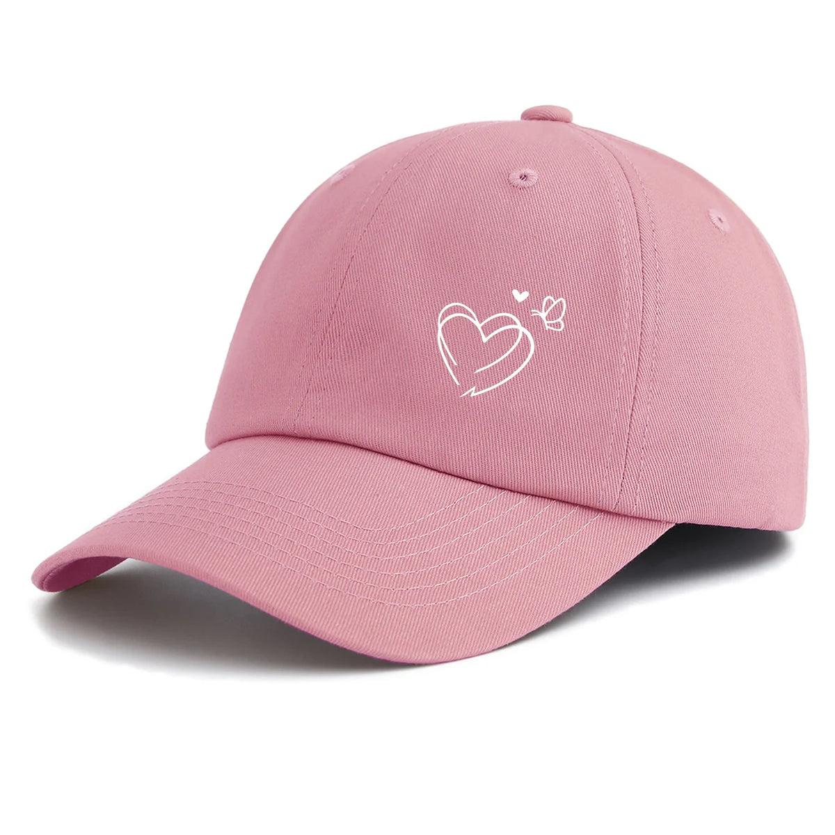 Casquette Amour Rose