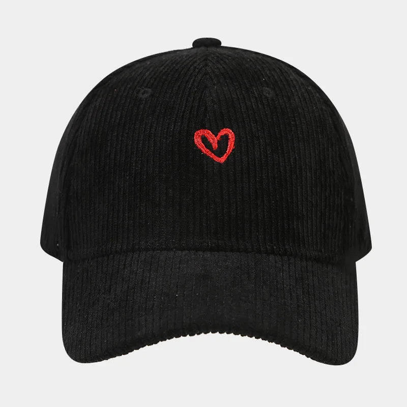 Casquette Amour Velours