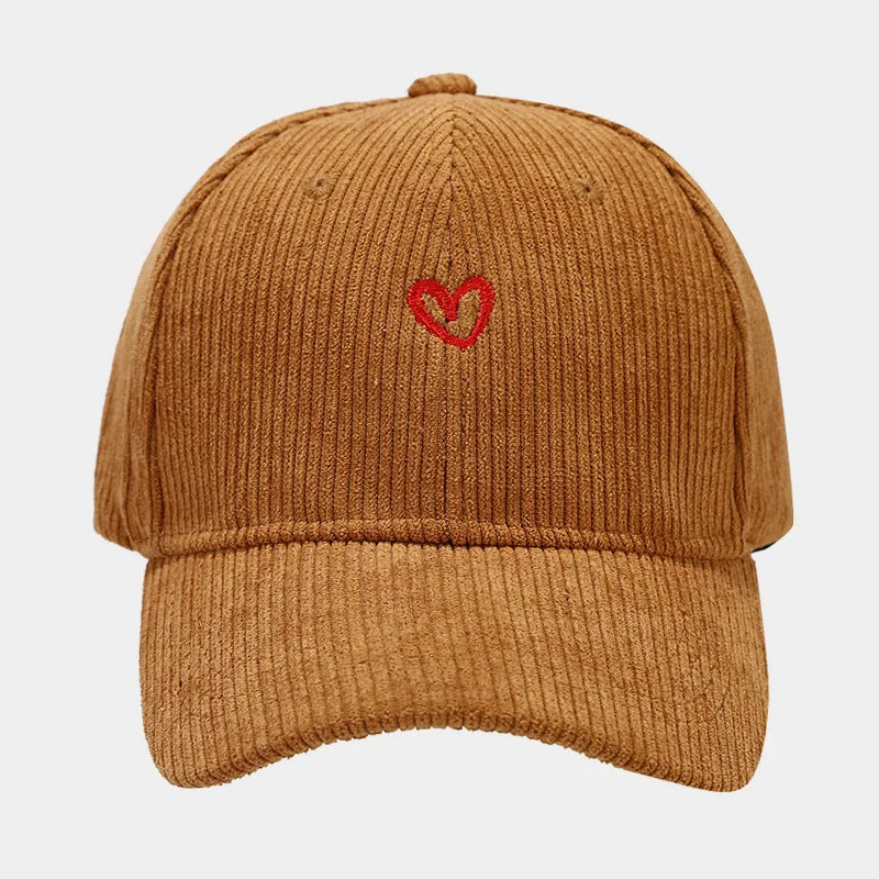 Casquette Amour Velours