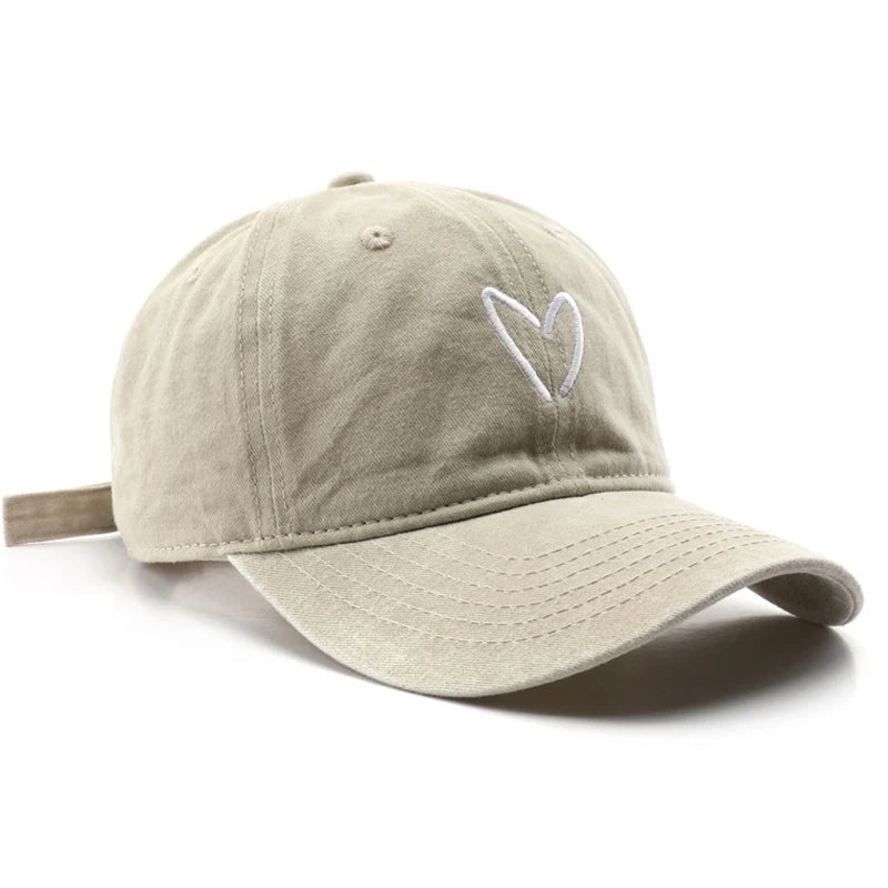 Casquette Coeur Brodé