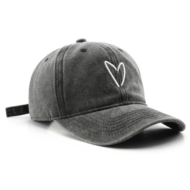 Casquette Coeur Brodé