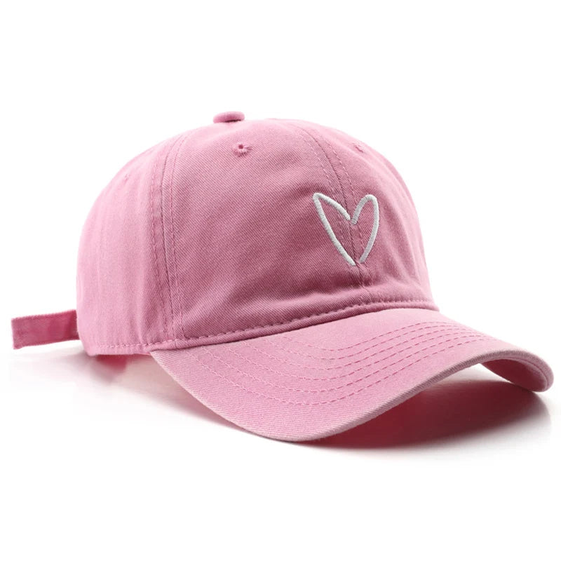 Casquette Coeur Brodé