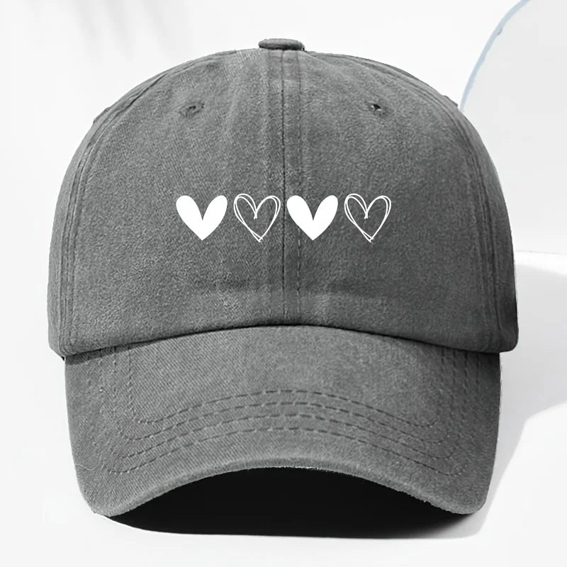 Casquette Coeur Femme