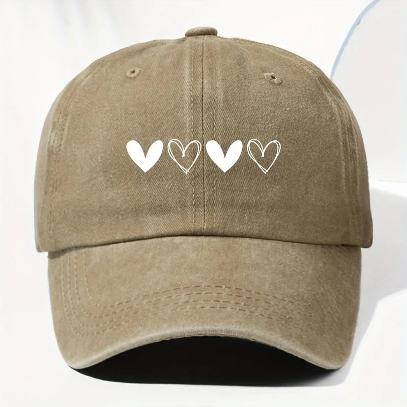Casquette Coeur Femme