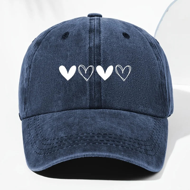 Casquette Coeur Femme