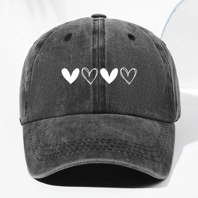Casquette Coeur Femme