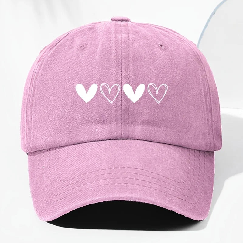 Casquette Coeur Femme