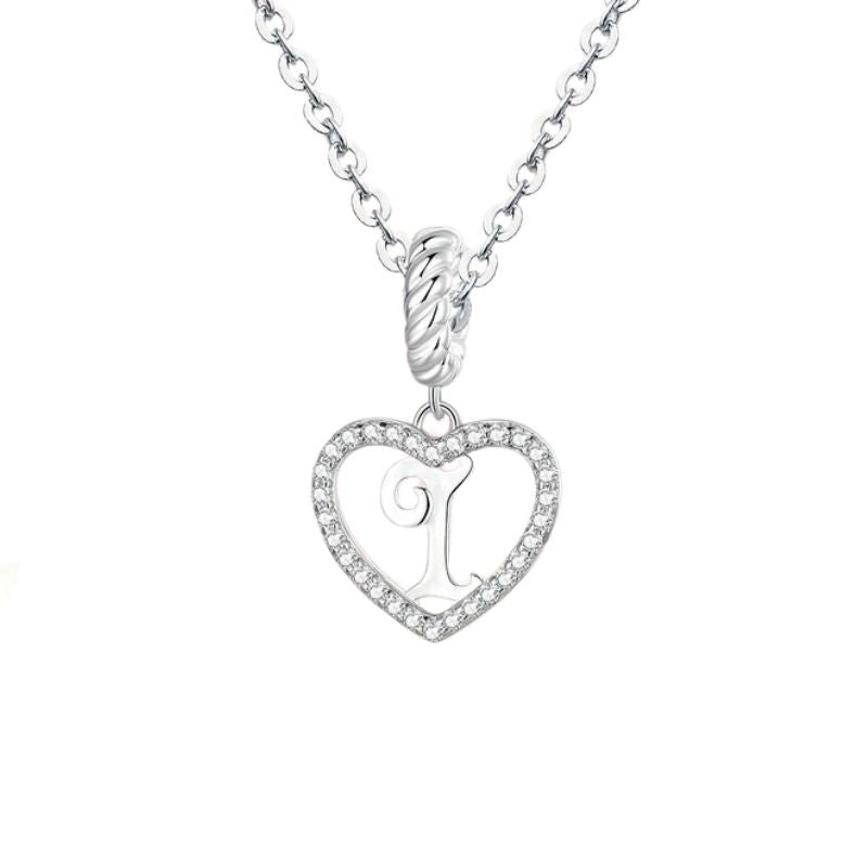Collier Argent Femme Initiale