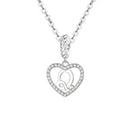 Collier Argent Femme Initiale