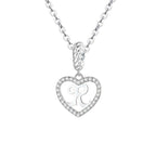 Collier Argent Femme Initiale